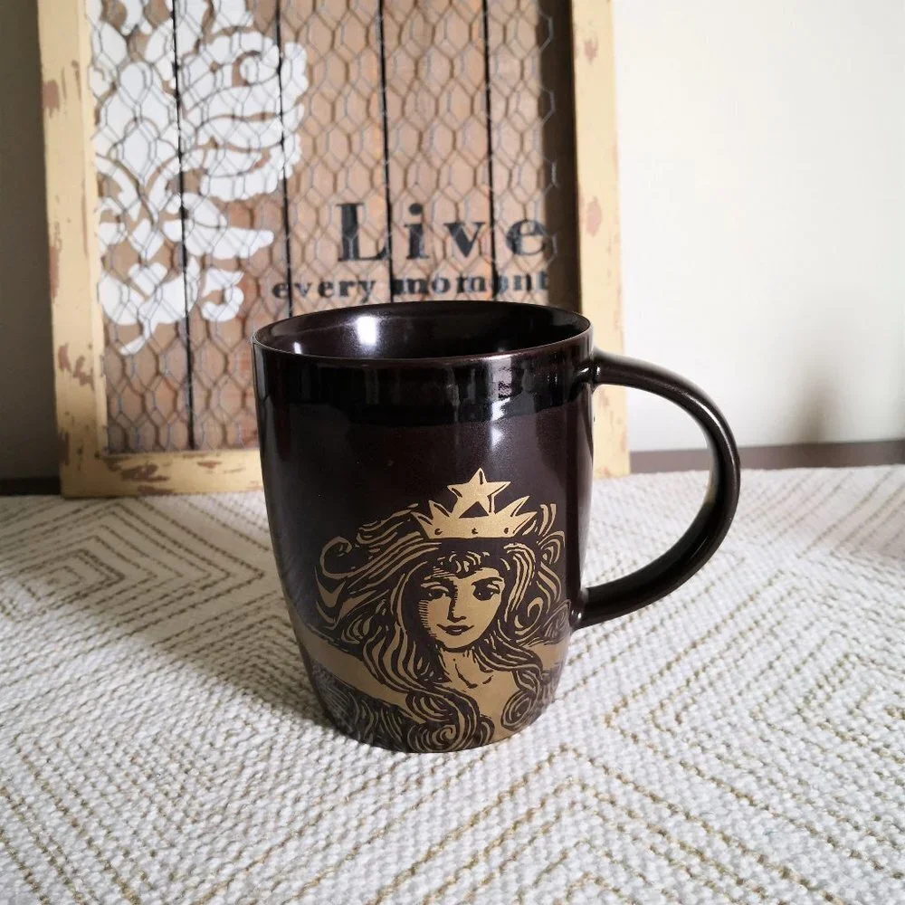 Starbucks 2012 Anniversary Mermaid Mug 12 oz.
